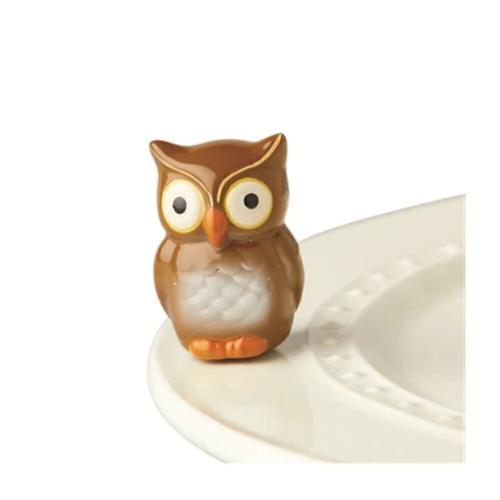 Nora Fleming Be Whoo You Are (Owl) Mini "retired"